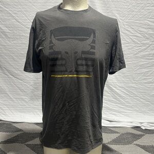 Under Armour Dark Gray Bull Graphic Tee